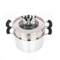 鉑金雙層復(fù)底加厚蒸鍋