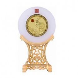 雞鳴富貴圓盤(pán)擺件