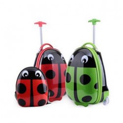 可愛蛋殼兒童拉桿箱