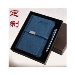 商務(wù)會(huì)議活動(dòng)皮面記事本禮品套裝