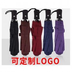 全自動(dòng)廣告LOGO定制晴雨傘