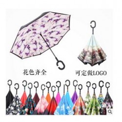 站立C型自動(dòng)反向雙層遮陽(yáng)傘