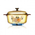 VISIONS 美國(guó)康寧晶彩透明花卉湯鍋