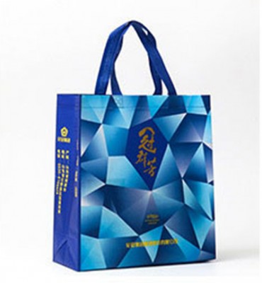 展會(huì)宣傳環(huán)保袋覆膜無紡布袋定制